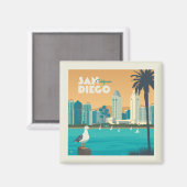 San Diego, Kalifornien Magnet (Vorderseite/Rückseite)