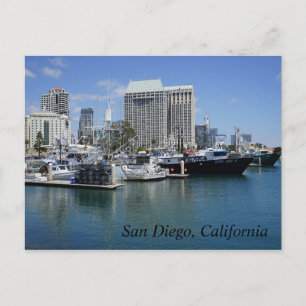 San Diego, Kalifornien Postkarte
