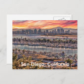 San Diego, Kalifornien Postkarte (Vorne/Hinten)