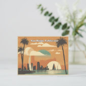 San Diego, Kalifornien Postkarte (Stehend Vorderseite)