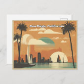San Diego, Kalifornien Postkarte (Vorne/Hinten)