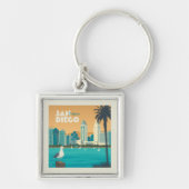 San Diego, Kalifornien Schlüsselanhänger (Vorne)