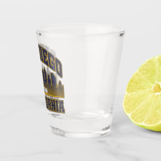 San Diego, Kalifornien Schnapsglas (Rechts)