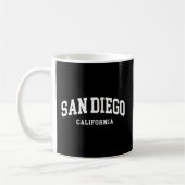 San Diego - Kalifornien - Sd Kaffeetasse (Links)