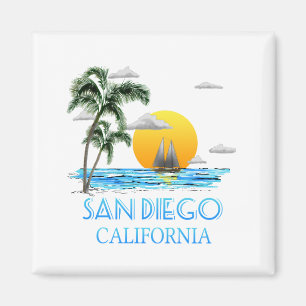 San Diego Kalifornien Segeln Magnet