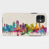 San Diego Kalifornien Skyline Case-Mate iPhone Hülle (Rückseite (Horizontal))