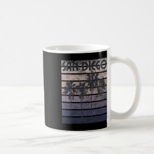 San Diego Kalifornien Strand Sommerurlaub Vintage Kaffeetasse