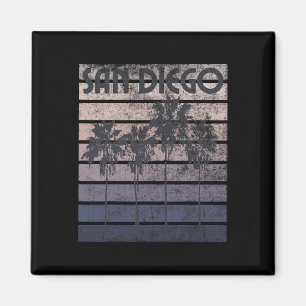 San Diego Kalifornien Strand Sommerurlaub Vintage Magnet