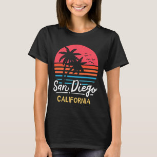 San Diego Kalifornien Strandurlaub Vintage T-Shirt