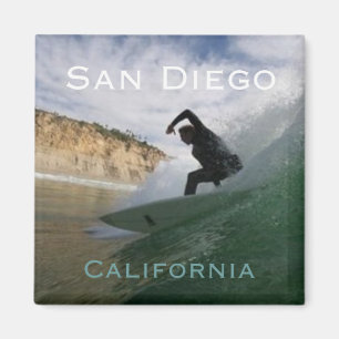 San Diego Kalifornien surfende Kühlschrankmagnete Magnet