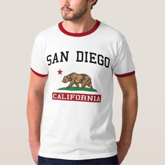 San Diego Kalifornien T-Shirt (Vorderseite)