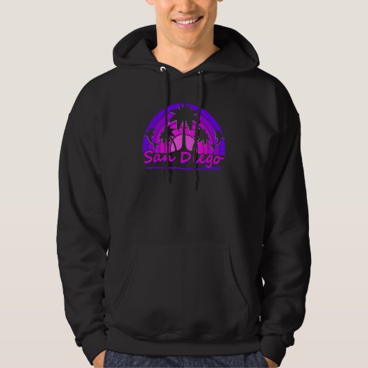 San Diego, Kalifornien Tourismus und Heimat Souven Hoodie (Vorderseite)