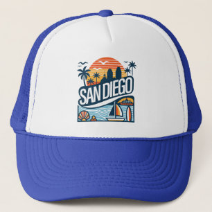 San Diego Kalifornien Truckerkappe