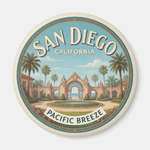 San Diego Kalifornien USA Pazifikküsten-Stadt Reis Magnet