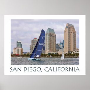 San Diego, Kalifornien (USA) Plakat