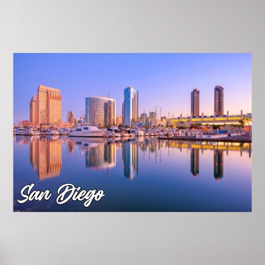 San Diego, Kalifornien, USA Poster (Vorne)