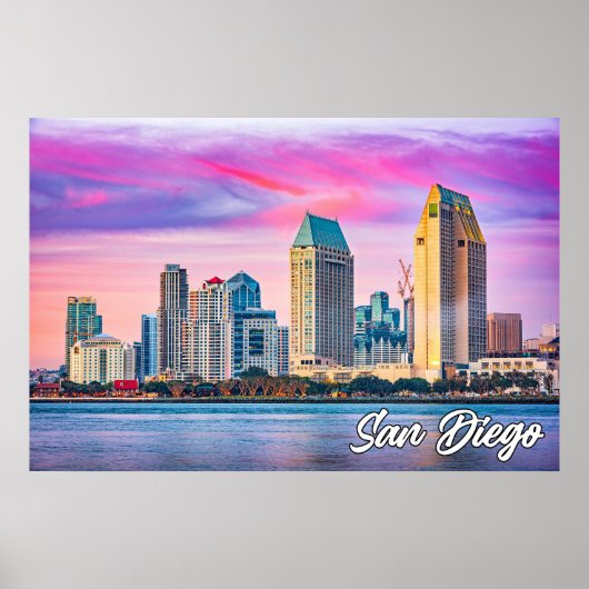 San Diego, Kalifornien, Vereinigte Staaten Poster (Vorne)