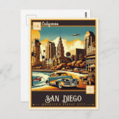 San Diego, Kalifornien | VINTAG Postkarte (Vorne/Hinten)