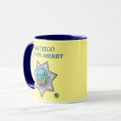 San Diego Landkreis Sheriff Tasse (Vorderseite Links)