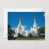 San Diego LDS Tempel Postcard Postkarte (Vorne/Hinten)