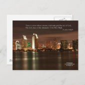San Diego Lights Postkarte (Vorne/Hinten)