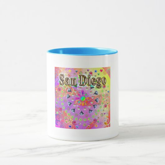 San Diego Lucky Golden Tasse (Zentrum)