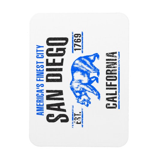 San Diego Magnet (Vertikal)