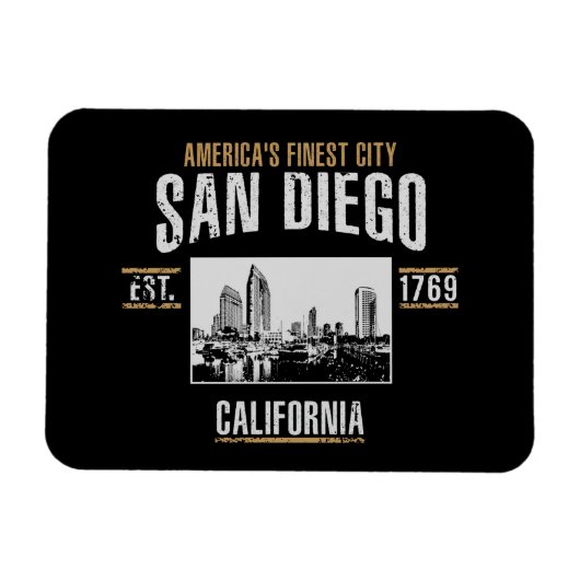 San Diego Magnet (Horizontal)