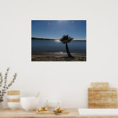 San Diego Morning am Strand. Poster (Küche)