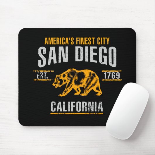 San Diego Mousepad (Mit Mouse)