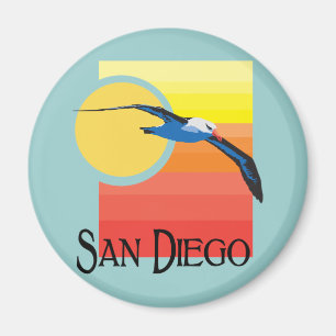 San Diego Möve Magnet