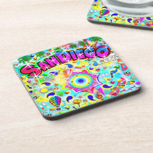 San Diego Mystic Dance  Getränkeuntersetzer