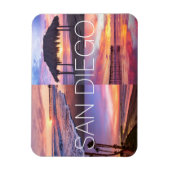 San Diego Pacific Beach Windansea Magnet (Vertikal)
