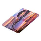 San Diego Pacific Beach Windansea Magnet (Linke Seite)