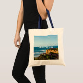 San Diego Pacific Coast Tote Bag Tragetasche (Vorderseite (Produkt))