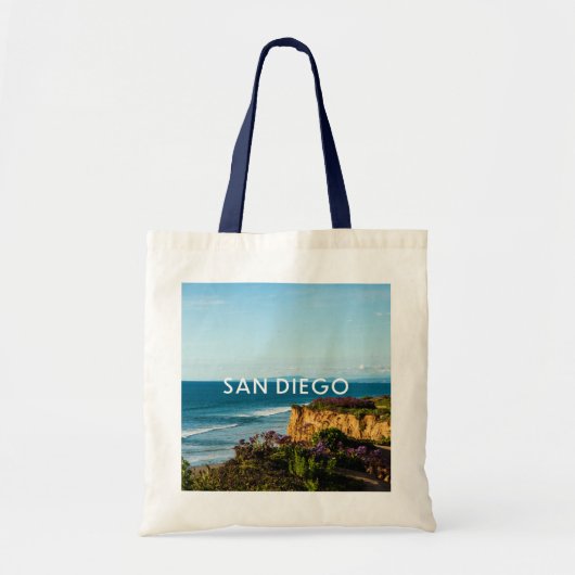 San Diego Pacific Coast Tote Bag Tragetasche (Vorne)