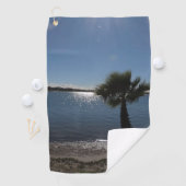 San Diego Palm Tree Golf Handtuch (Insitu)