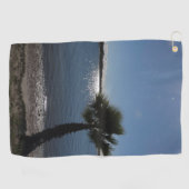 San Diego Palm Tree Golf Handtuch (Horizontal)