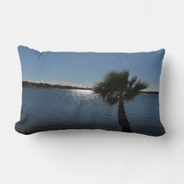 San Diego Palm Tree Kopfkissen Lendenkissen