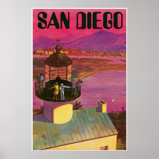San Diego Plakat (Vorne)