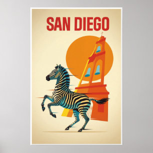 San Diego Plakat