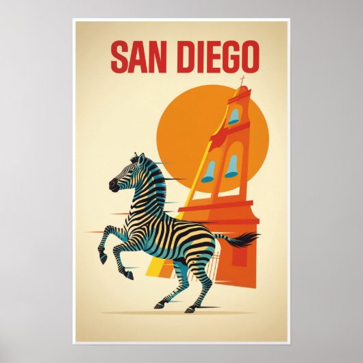 San Diego Plakat (Vorne)