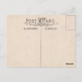 San Diego Plaza 1945 Postkarte (Rückseite)