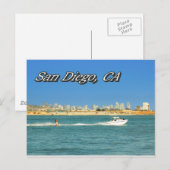 San Diego Postcard Postkarte (Vorne/Hinten)