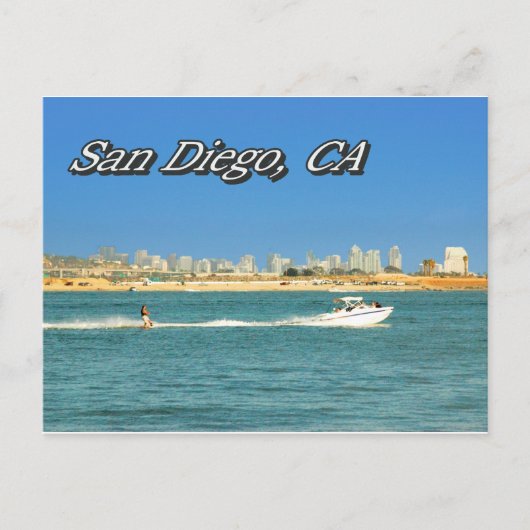 San Diego Postcard Postkarte (Vorderseite)