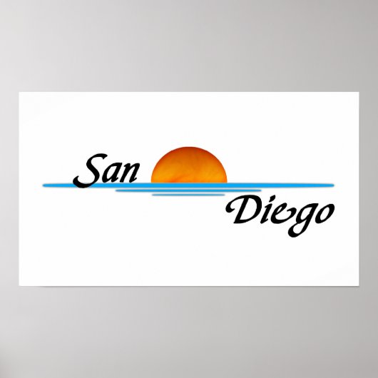 San Diego Poster (Vorne)