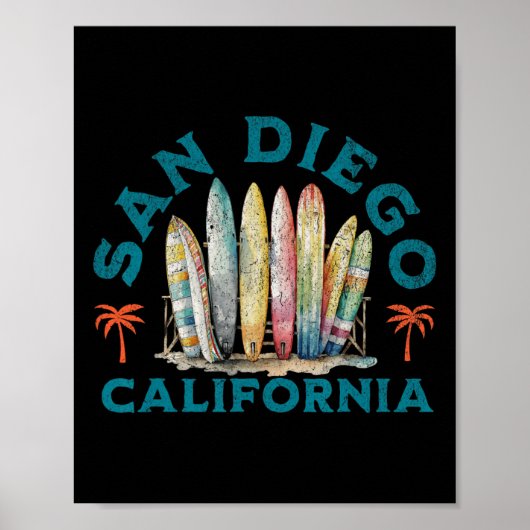 San Diego  Poster (Vorne)