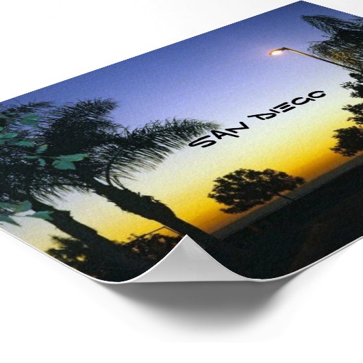 SAN DIEGO POSTER (Ecke)