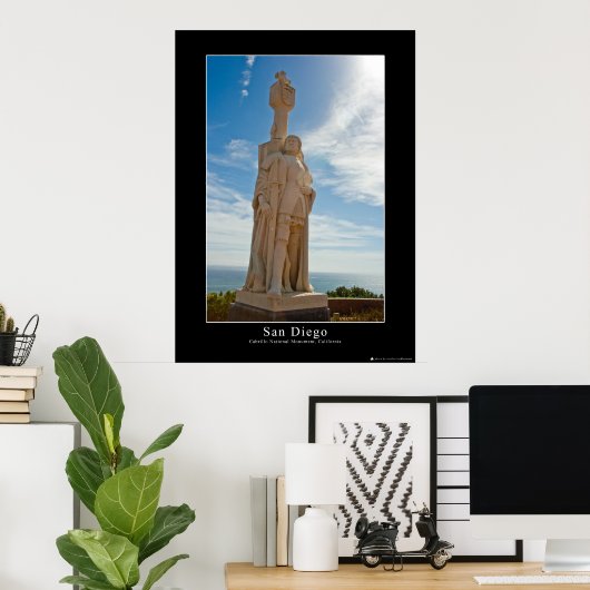 San Diego Poster (Heimbüro)