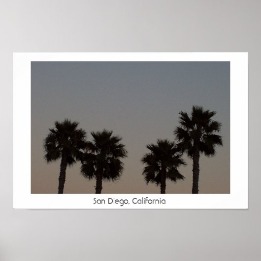 San Diego Poster (Vorne)
